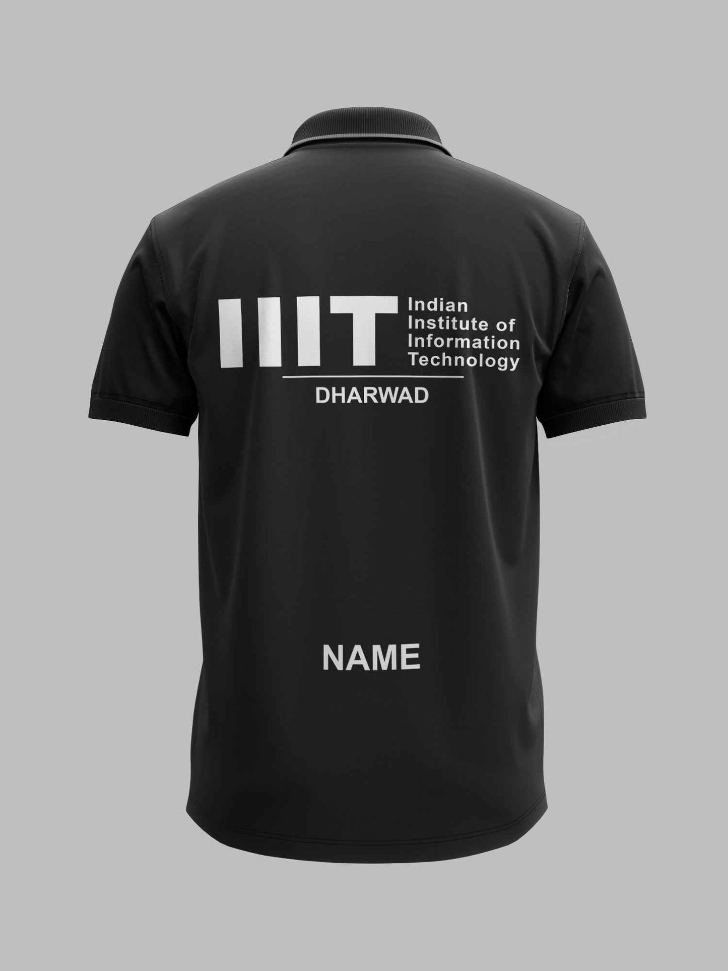 The IIIT Dharwad Minimalist Polo Tee - 200GSM