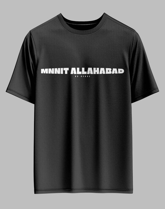 The MNNIT Allahabad Void Kernel Oversized Tee - 240GSM