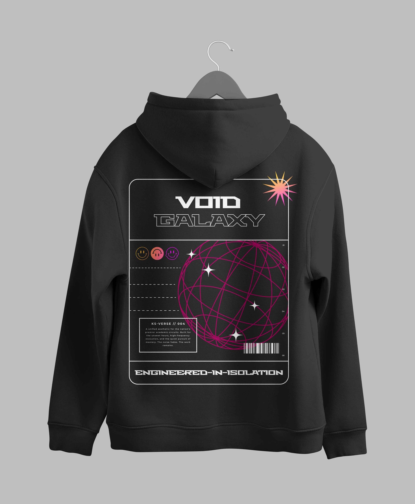 The AIIMS Gorakhpur Void Galaxy Hoodie - 320GSM