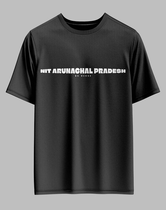 The NIT Arunachal Pradesh Void Kernel Oversized Tee - 240GSM