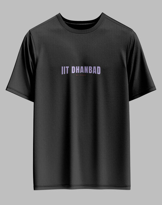 The IIT Dhanbad Void Duality Oversized Tee - 240GSM