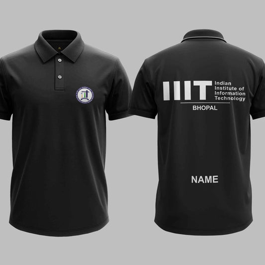 The IIIT Bhopal Minimalist Polo Tee - 200GSM