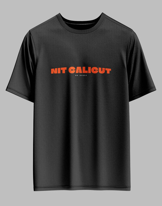 The NIT Calicut Void Stardust Oversized Tee - 240GSM