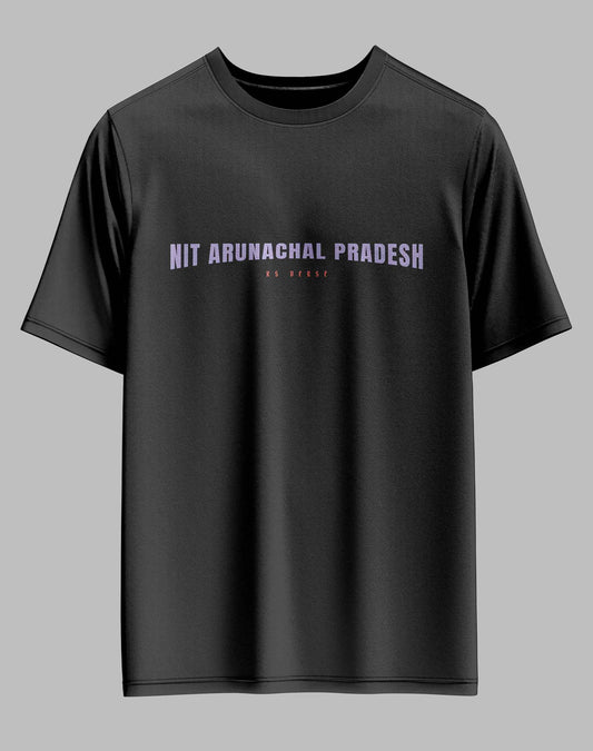 The NIT Arunachal Pradesh Void Duality Oversized Tee - 240GSM