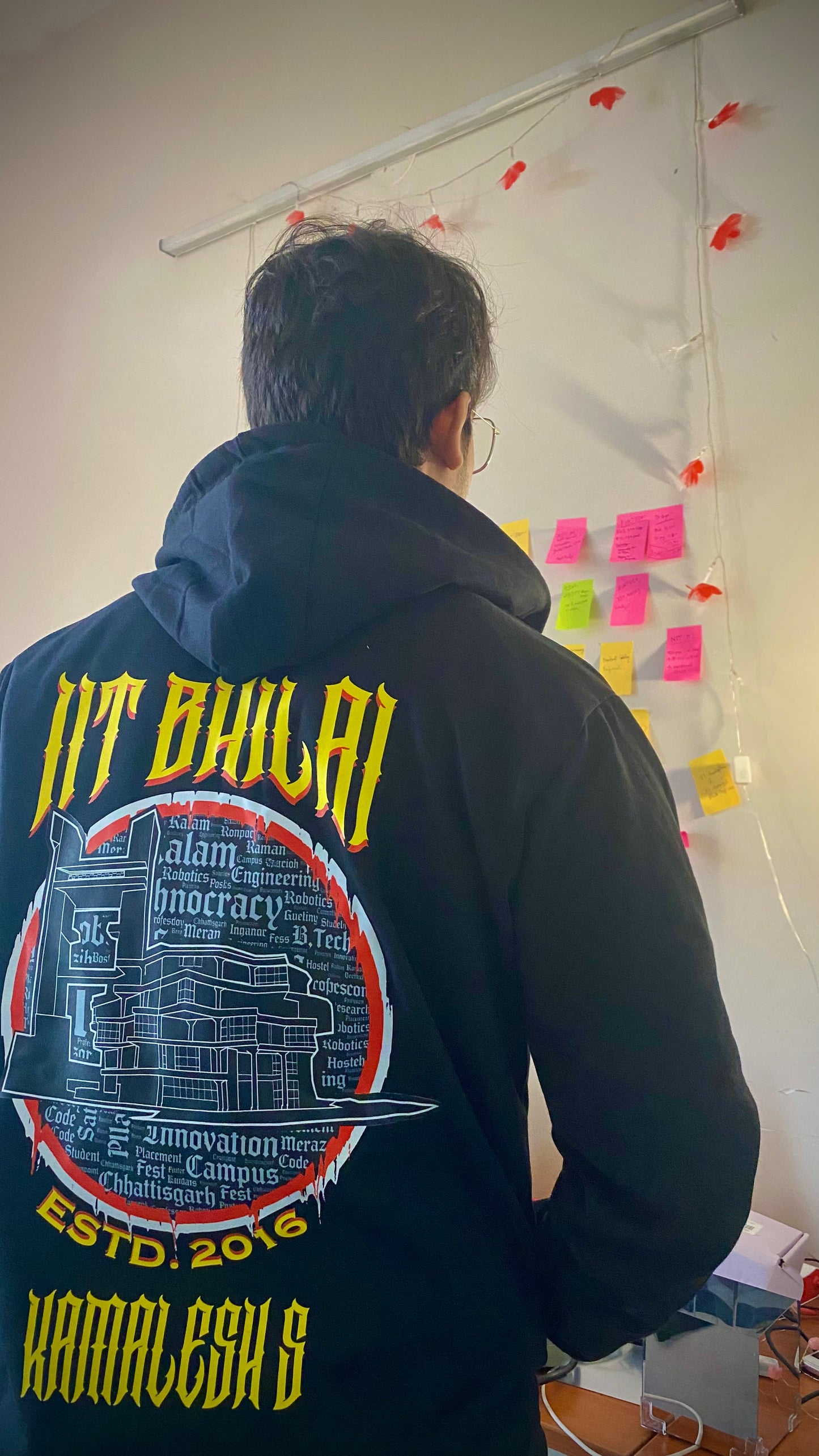 IIT Bhilai Legacy Armour Zipper Jacket (Print Your Name) – 320GSM
