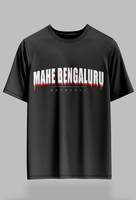 MAHE Bengaluru AOT Bloodline Drop – 240GSM Oversized Tee