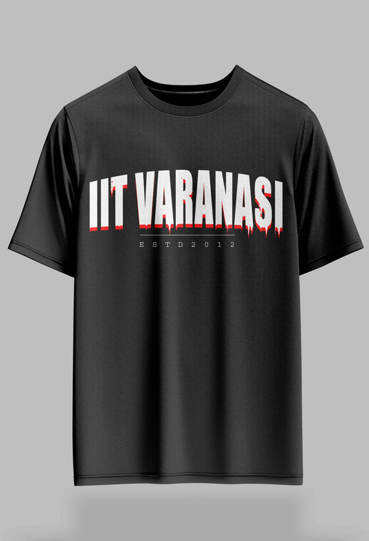 IIT Varanasi AOT Bloodline Drop – 240GSM Oversized Tee