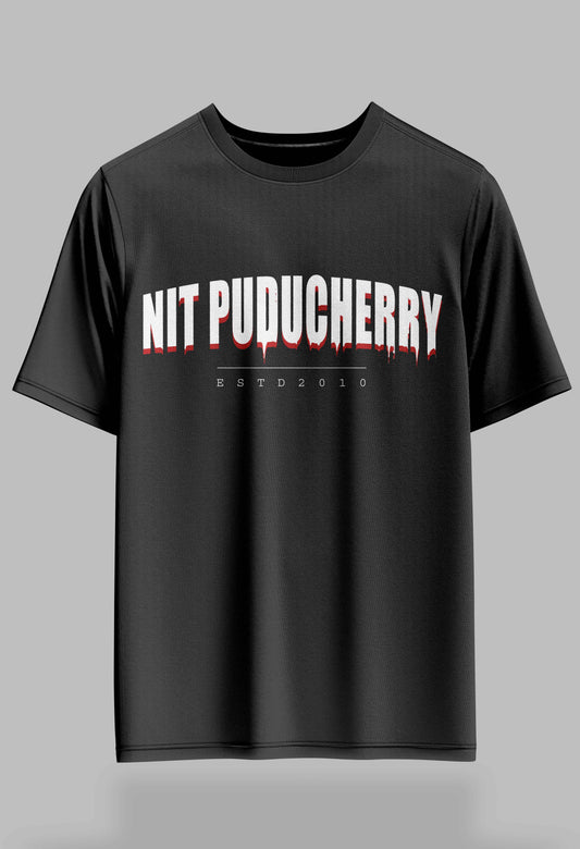 NIT Puducherry AOT Bloodline Drop – 240GSM Oversized Tee