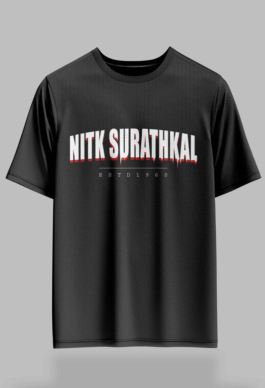 NITK Surathkal AOT Bloodline Drop – 240GSM Oversized Tee