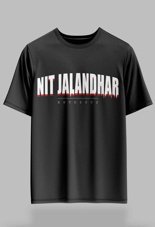 NIT Jalandhar AOT Bloodline Drop – 240GSM Oversized Tee