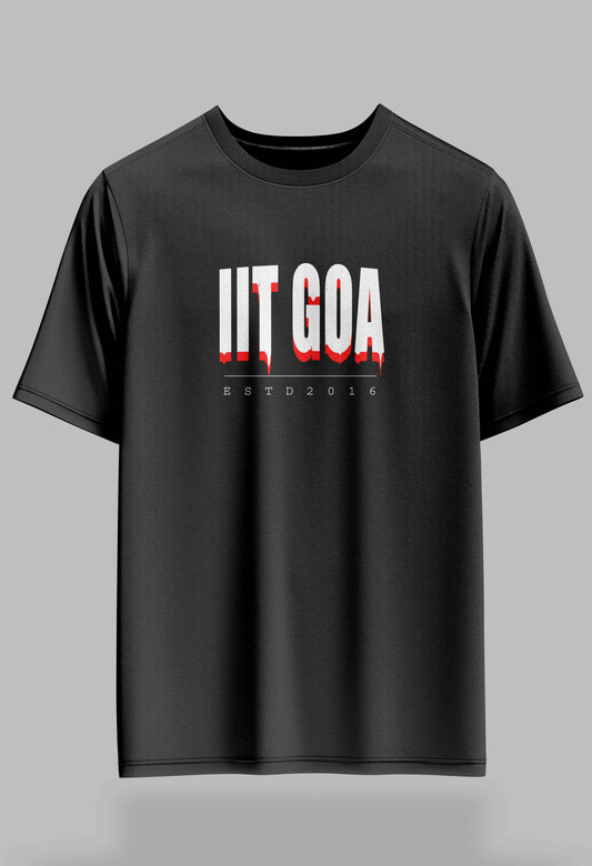 IIT Goa AOT Bloodline Drop – 240GSM Oversized Tee