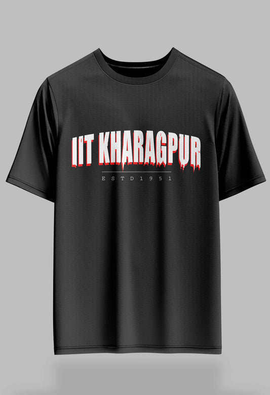 IIT Kharagpur AOT Bloodline Drop – 240GSM Oversized Tee