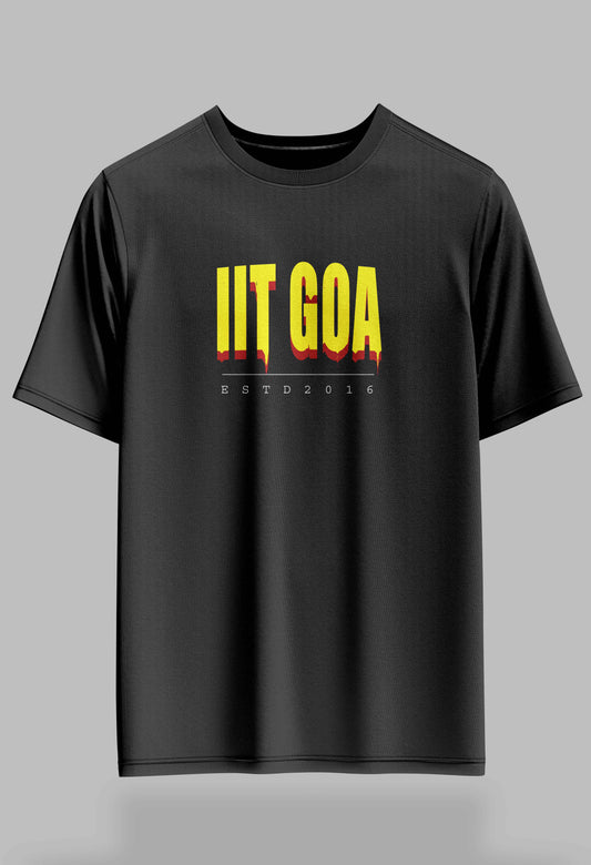 IIT Goa Bōsōzoku Drop – 240GSM Oversized Tee