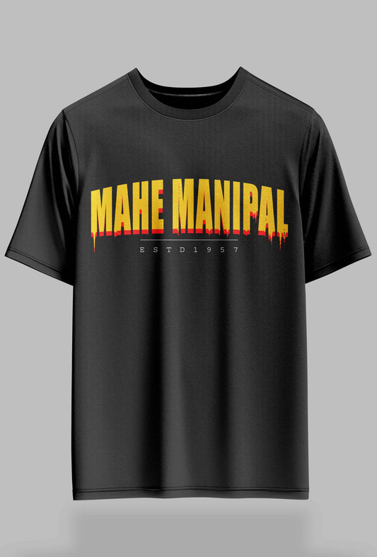 MAHE Manipal Gravity Drop - 240GSM Oversized Tee