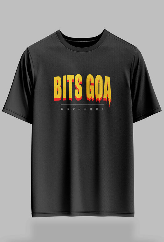 BITS Goa Gravity Drop - 240GSM Oversized Tee
