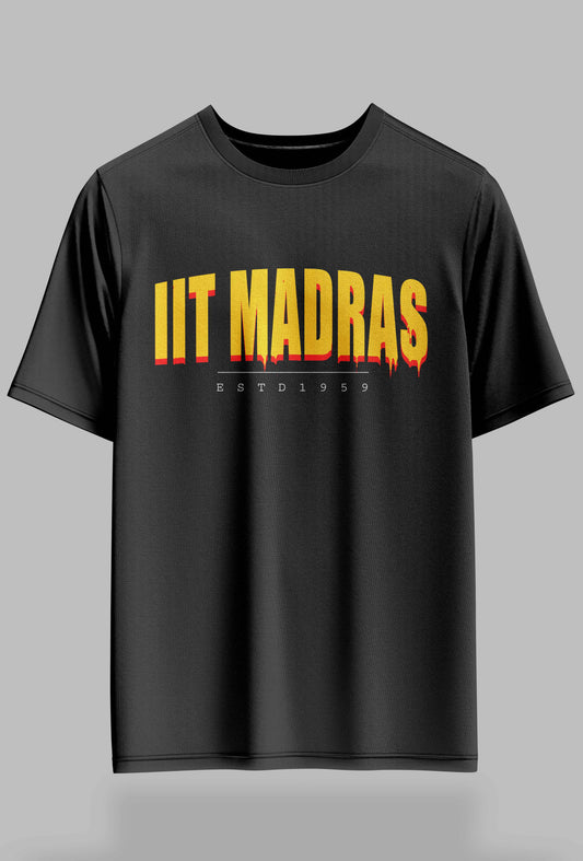 IIT Madras Gravity Drop - 240GSM Oversized Tee