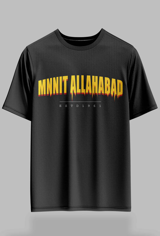 MNNIT Allahabad Gravity Drop - 240GSM Oversized Tee