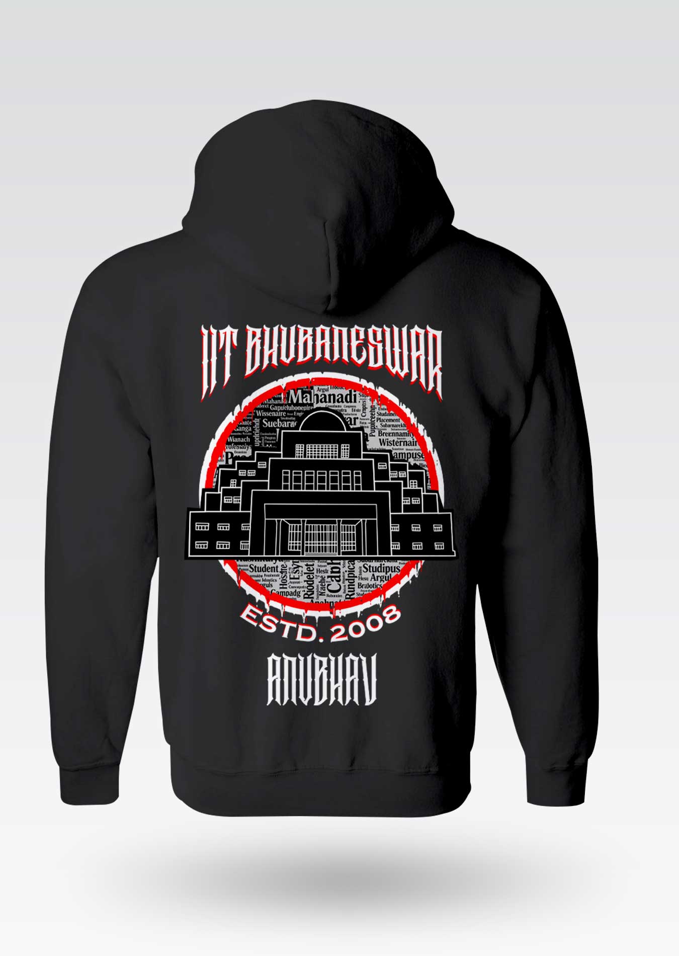 IIT Bhubaneswar Legacy Armour Zipper Jacket (Print Your Name) – 320GSM