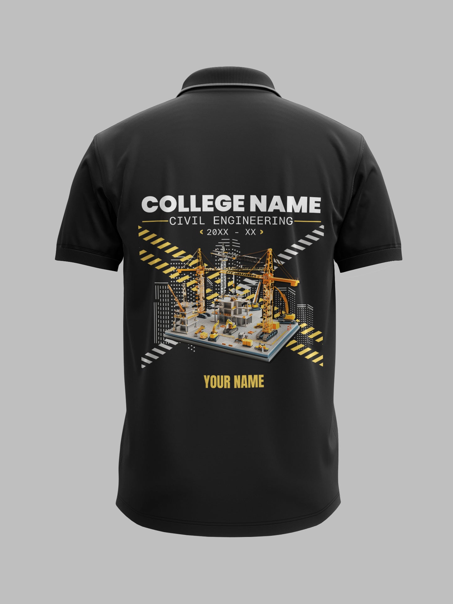 The Customisable Civil Dynamics Polo Tee – 200GSM