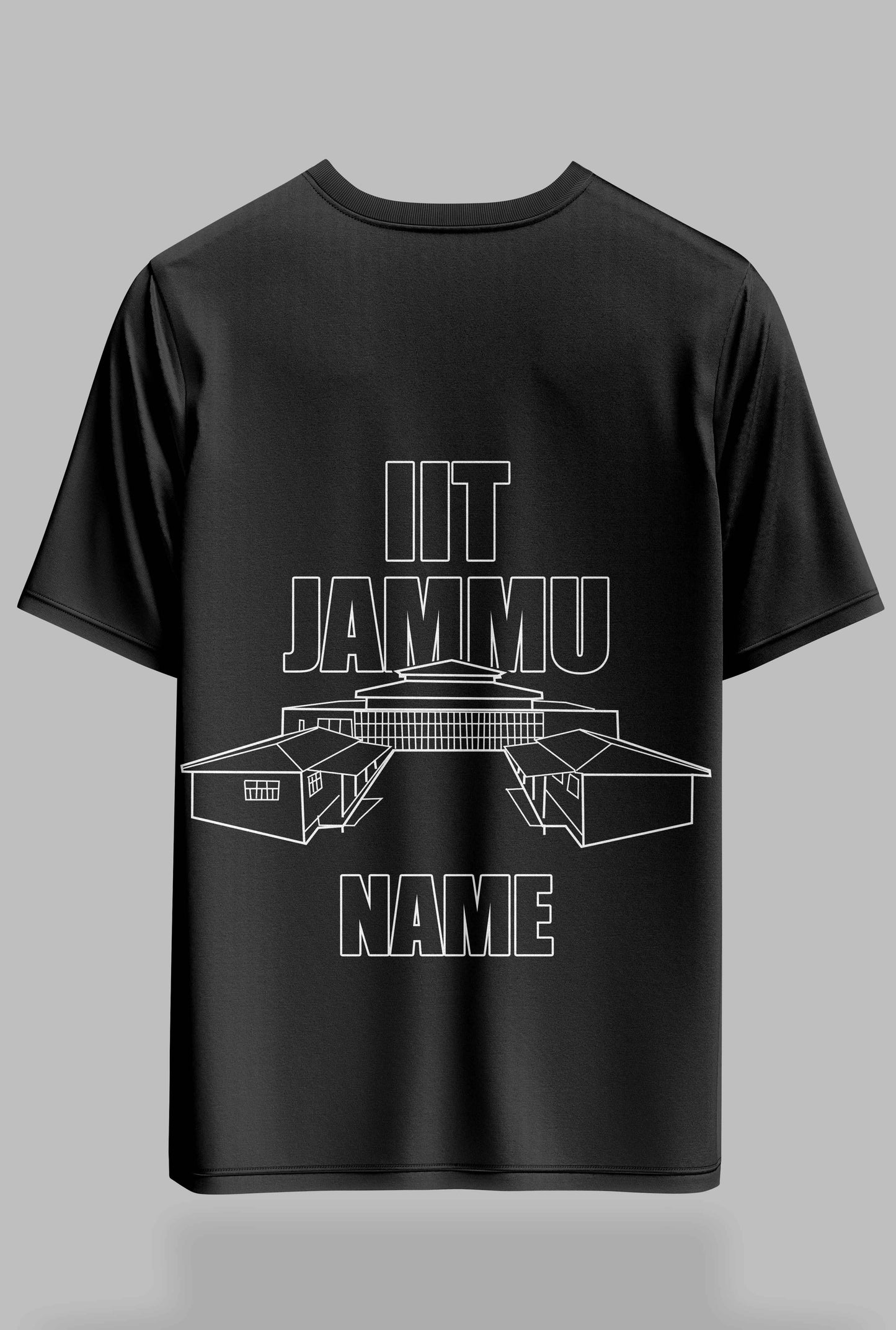 IIT Jammu Signature Drop (Print Your Name)– 240GSM Oversized Tee