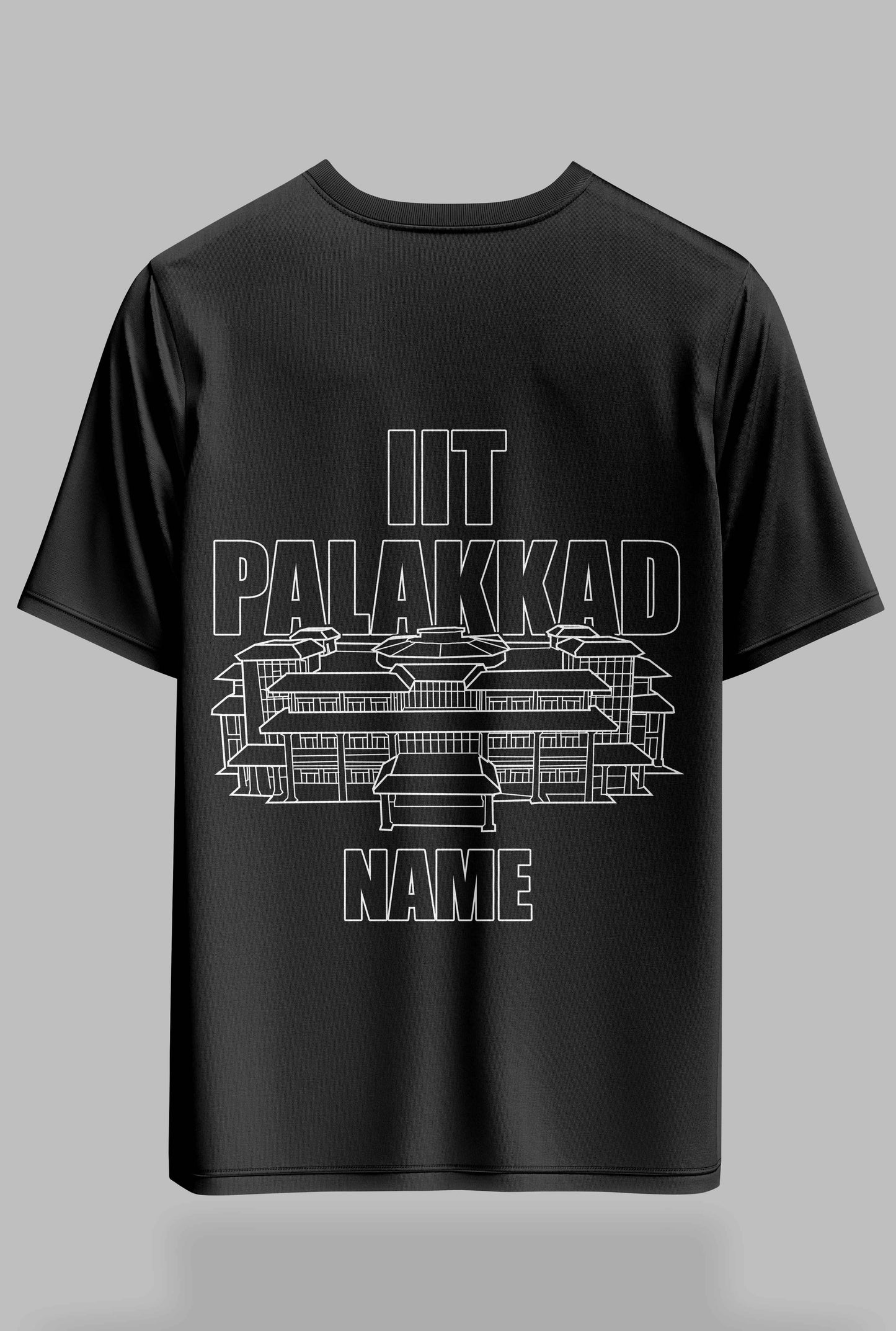 IIT Palakkad Signature Drop (Print Your Name)β 240GSM Oversized Tee