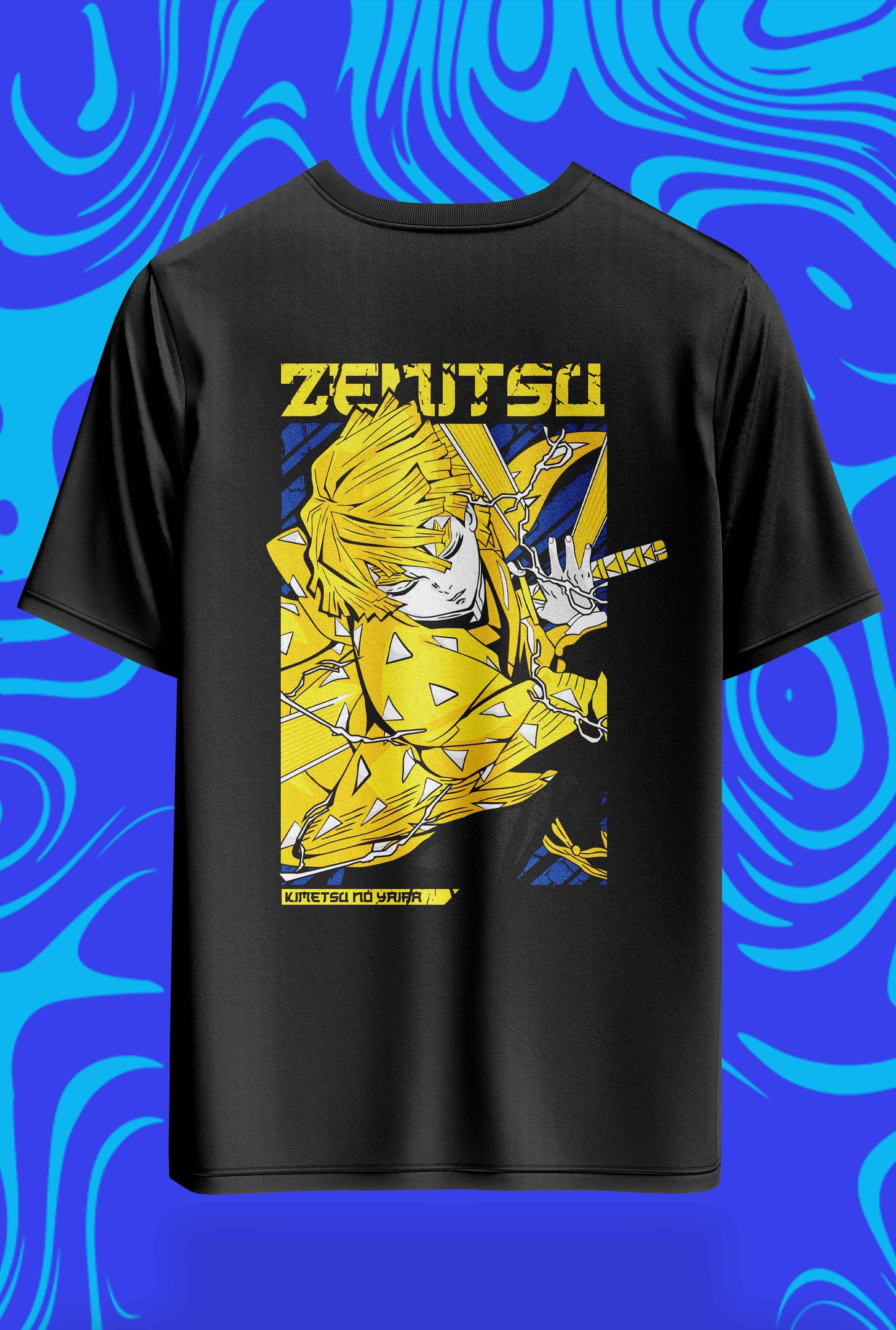Thunderous Slumber Zenitsu Oversized Tee - 240GSM Archive