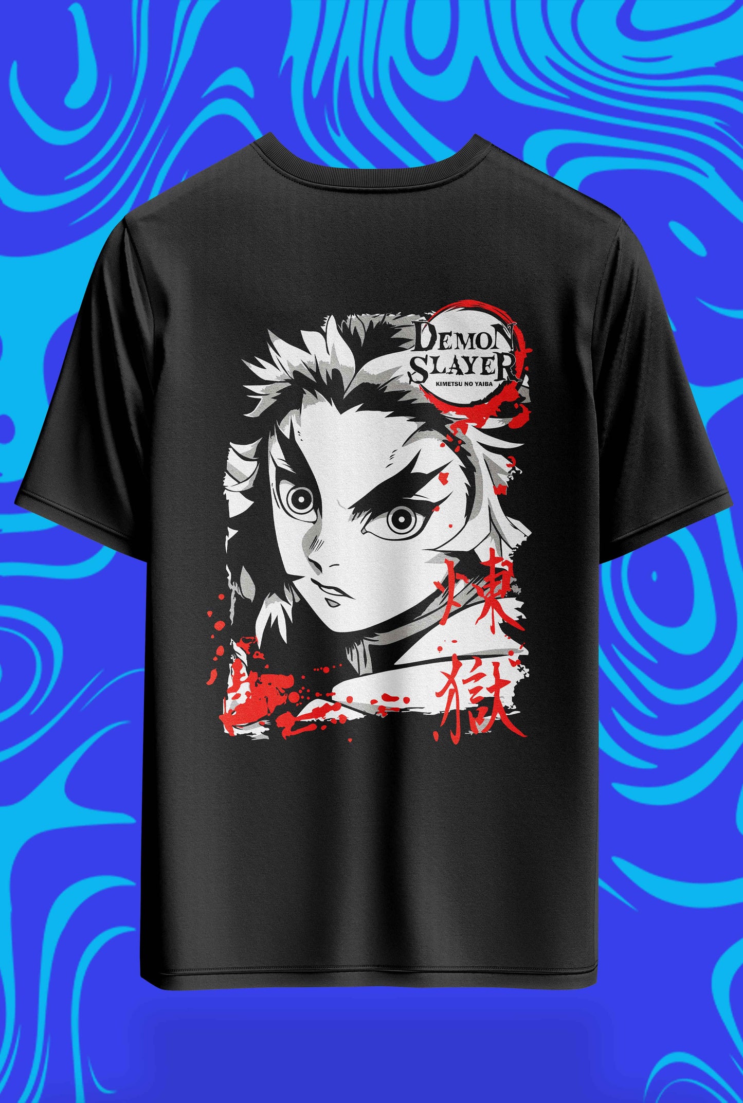 Crimson Blade Tanjiro Oversized Tee - 240GSM Archive