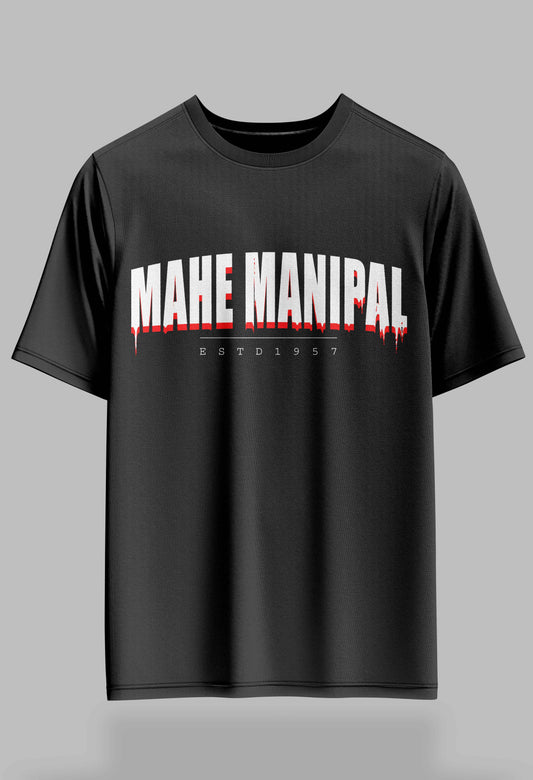 MAHE Manipal AOT Bloodline Drop – 240GSM Oversized Tee