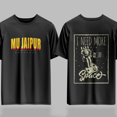 MU Jaipur Gravity Drop - 240GSM Oversized Tee