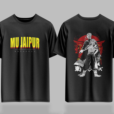 MU Jaipur Bōsōzoku Drop – 240GSM Oversized Tee