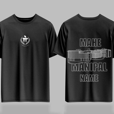 MAHE Manipal Signature Drop (Print Your Name)– 240GSM Oversized Tee