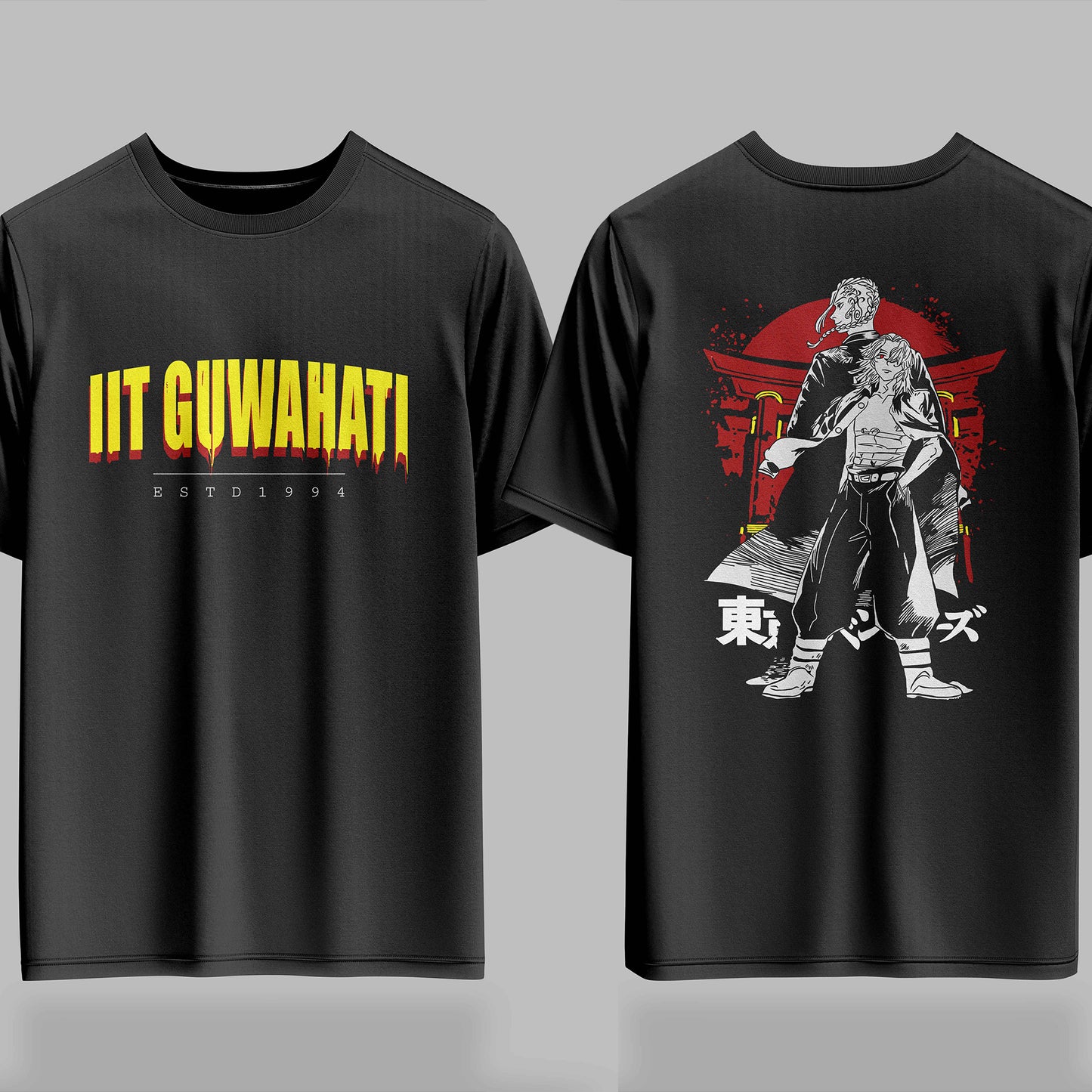 IIT Guwahati Bōsōzoku Drop – 240GSM Oversized Tee