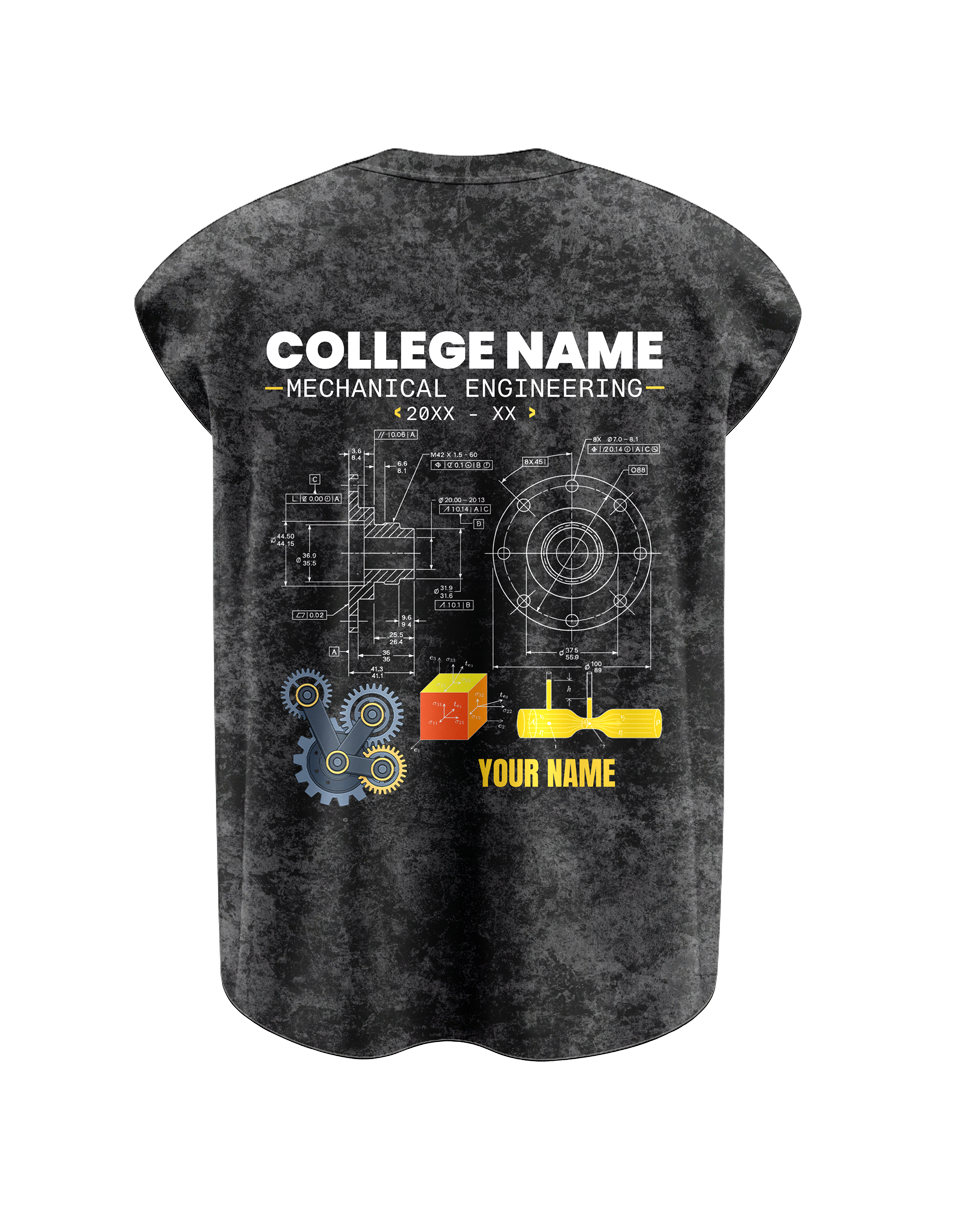 The Customisable ME Blueprint Vest – 240GSM