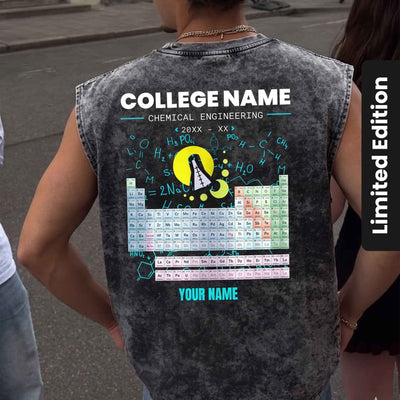 The Customisable ChemE Catalyst Vest – 240GSM