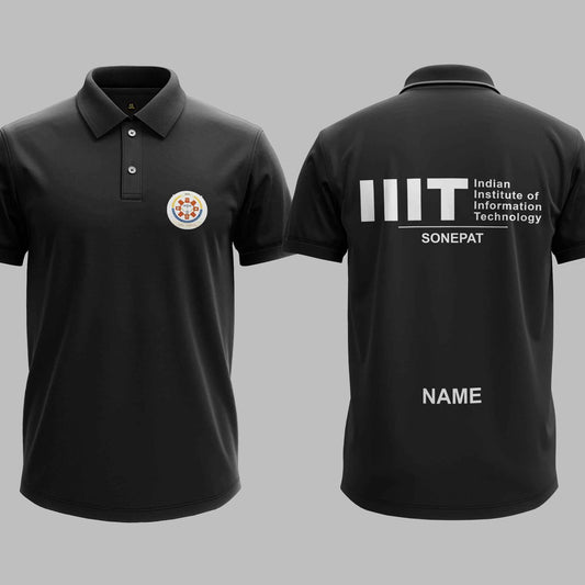 The IIIT Sonepat Minimalist Polo Tee - 200GSM