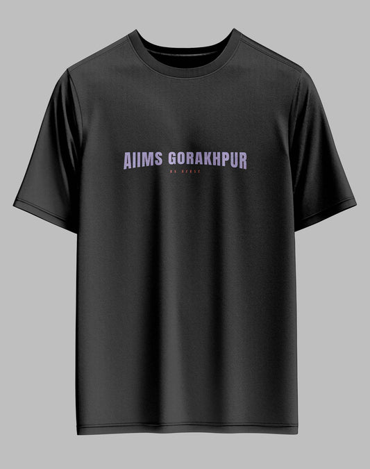 The AIIMS Gorakhpur Void Duality Oversized Tee - 240GSM