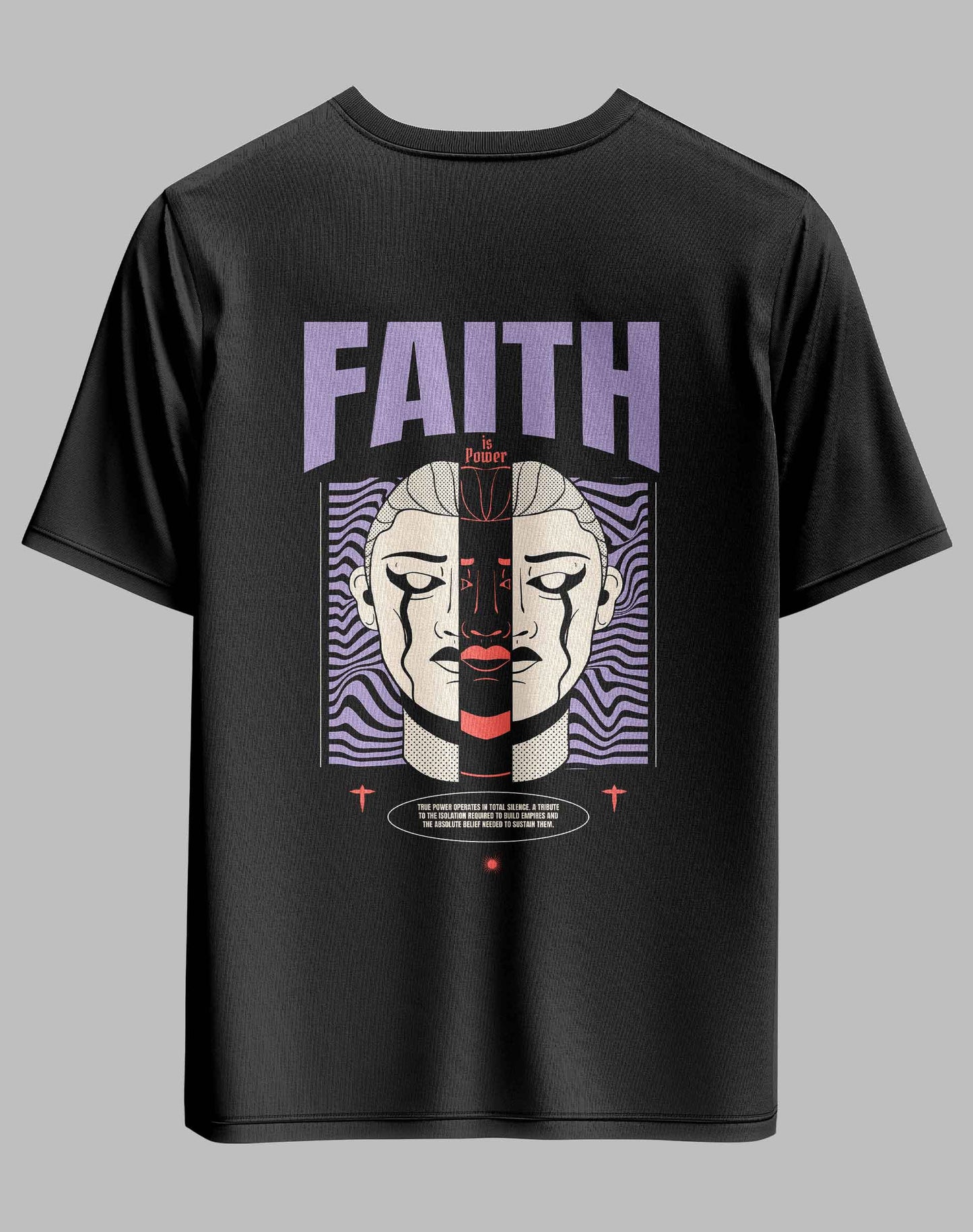 The AIIMS Mangalagiri Void Duality Oversized Tee - 240GSM