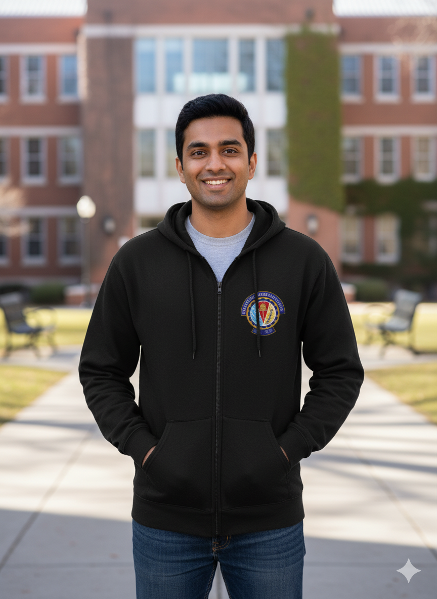 BITS Pilani Legacy Armour Zipper Jacket (Print Your Name) – 320GSM