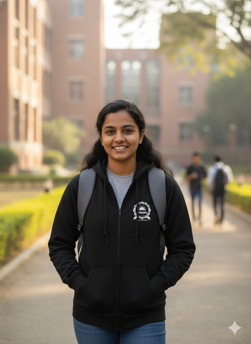 IIT Indore Legacy Armour Zipper Jacket (Print Your Name) – 320GSM
