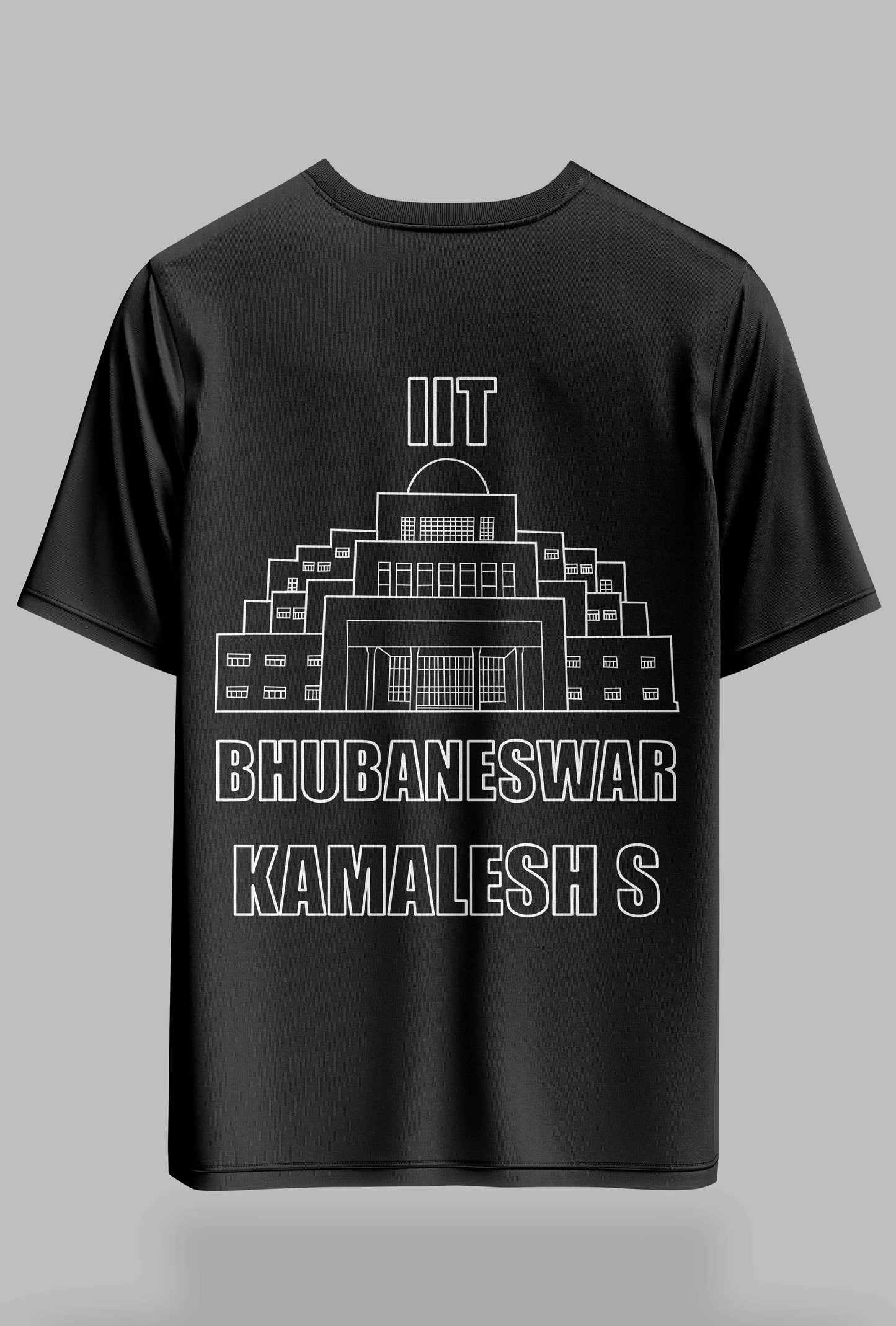 IIT Bhubaneswar Signature Drop (Print Your Name) – 240GSM Oversized Tee