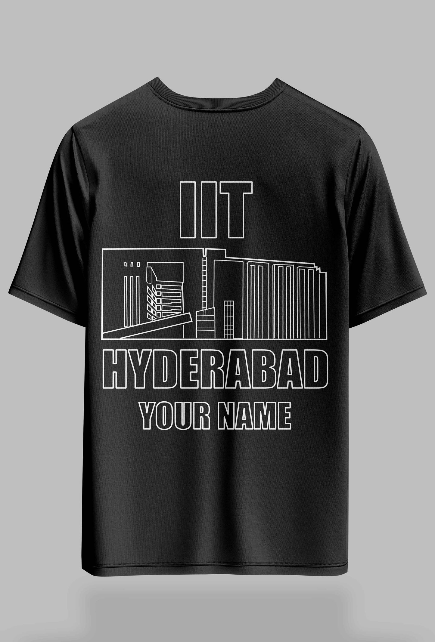IIT Hyderabad Signature Drop (Print Your Name)β 240GSM Oversized Tee