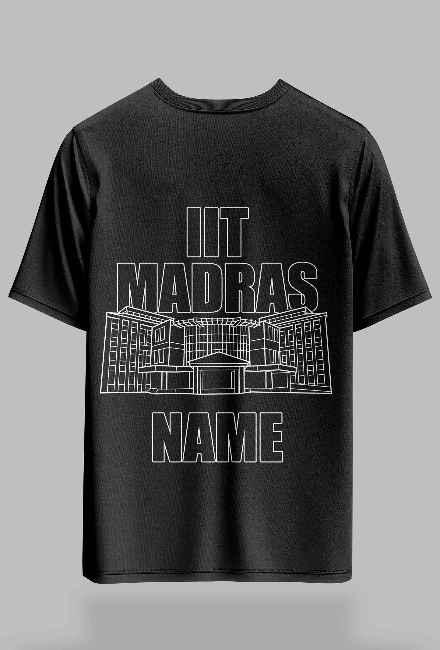 IIT Madras Signature Drop (Print Your Name)– 240GSM Oversized Tee