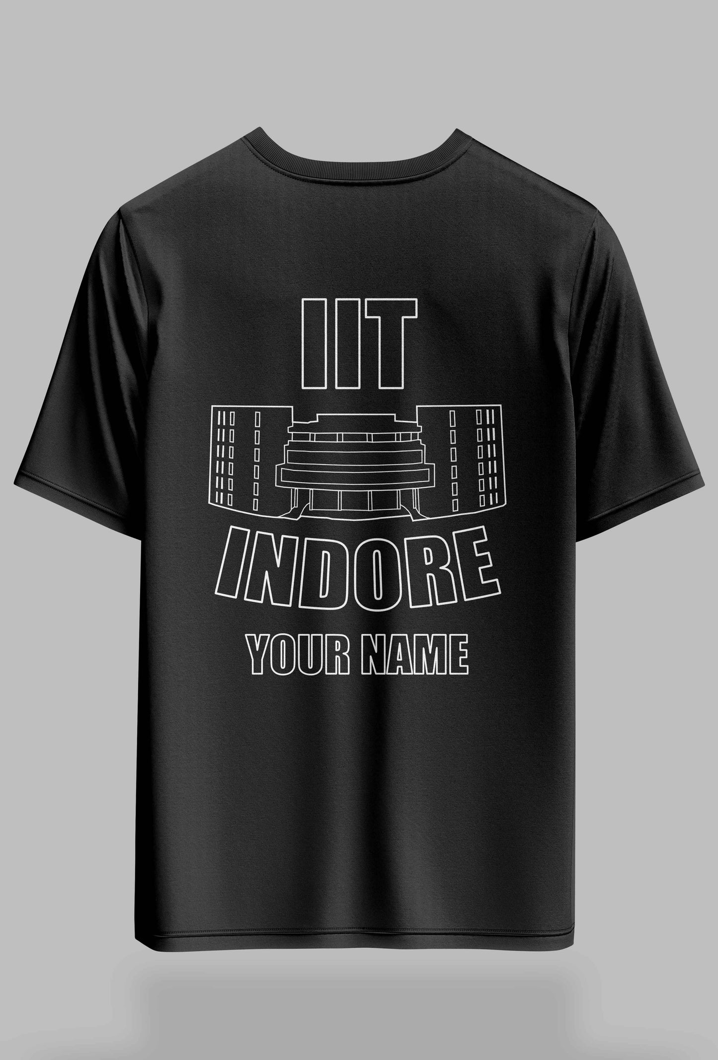IIT Indore Signature Drop (Print Your Name) โ 240GSM Oversized Tee