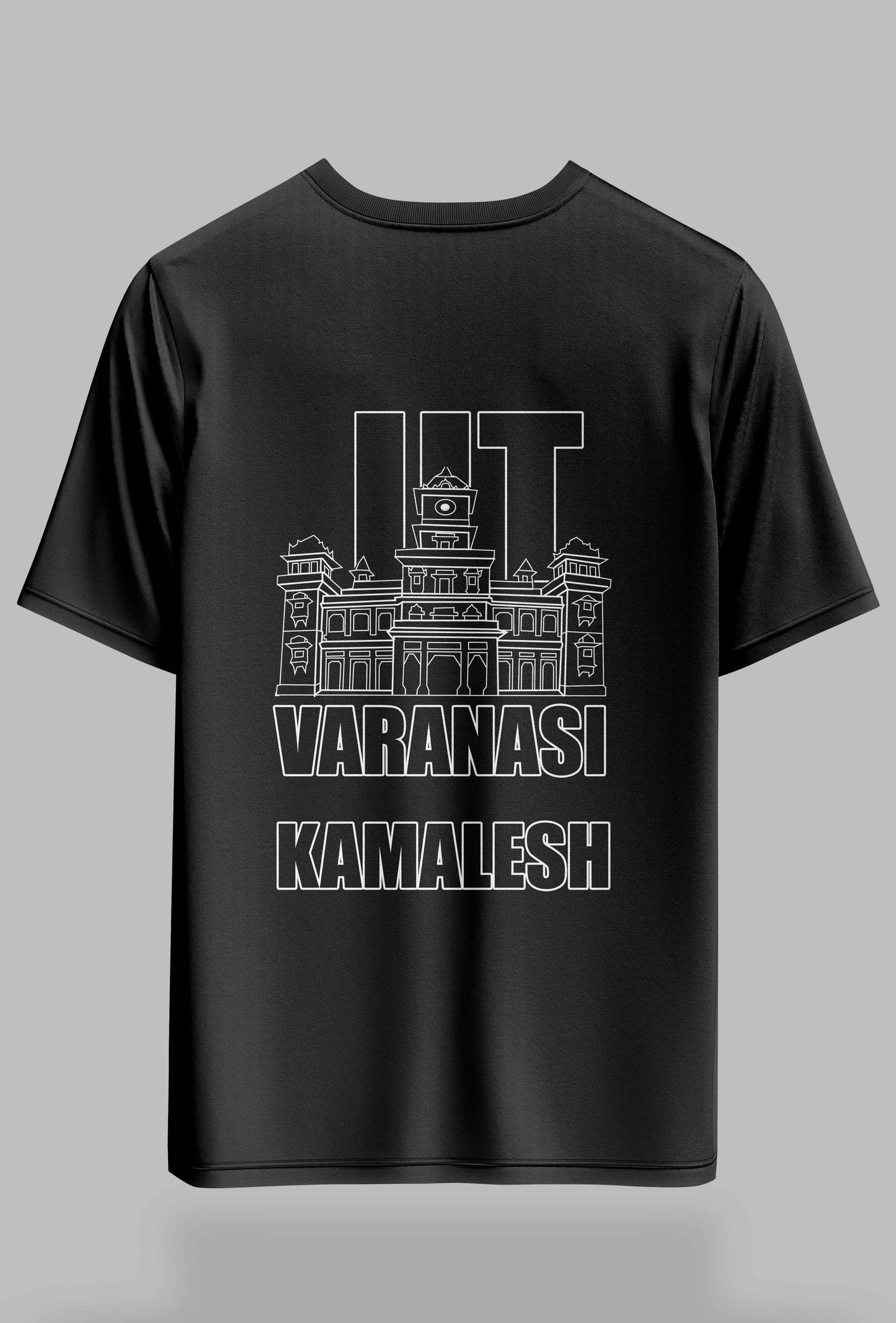 IIT (BHU) Varanasi Signature Drop (Print Your Name)– 240GSM Oversized Tee - KS Verse | Premium Merchandise Store