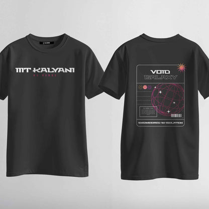The IIIT Kalyani Void Galaxy Round Neck Tee - 210GSM