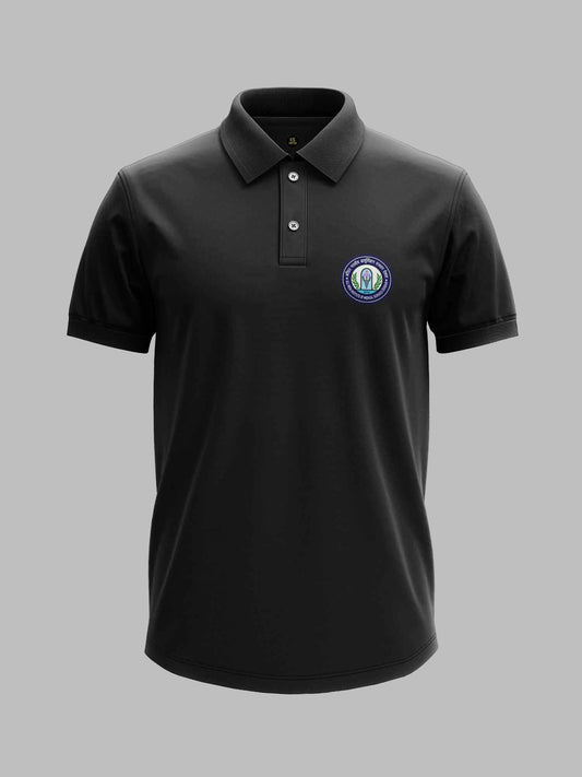 AIIMS Deoghar Minimalist polo tee – KS Verse – lifestyle on campus