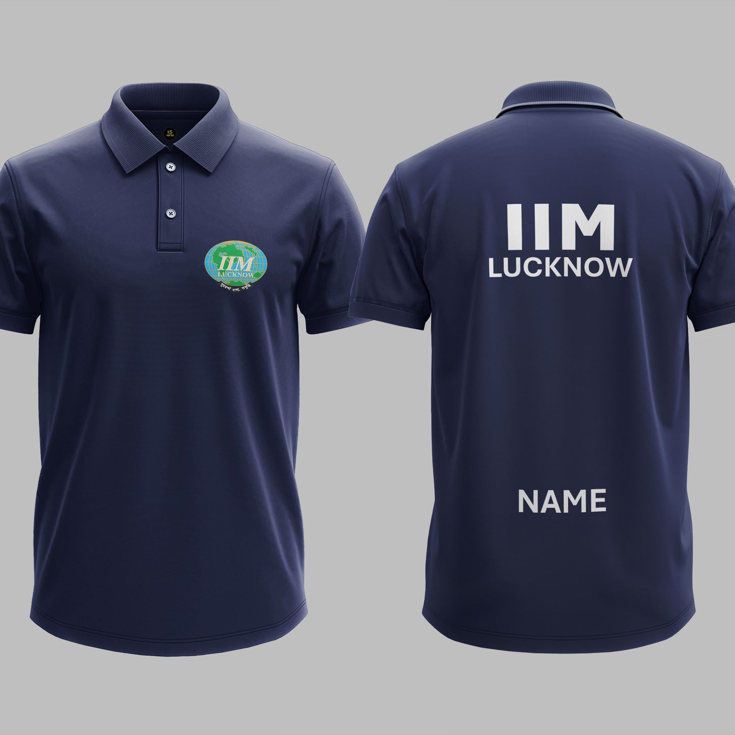 The IIM Lucknow Heritage Polo Tee