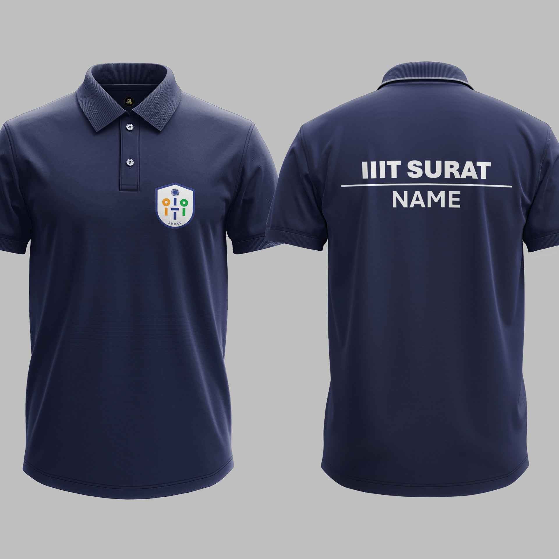 The IIIT Surat Prestige Polo Tee - 200GSM