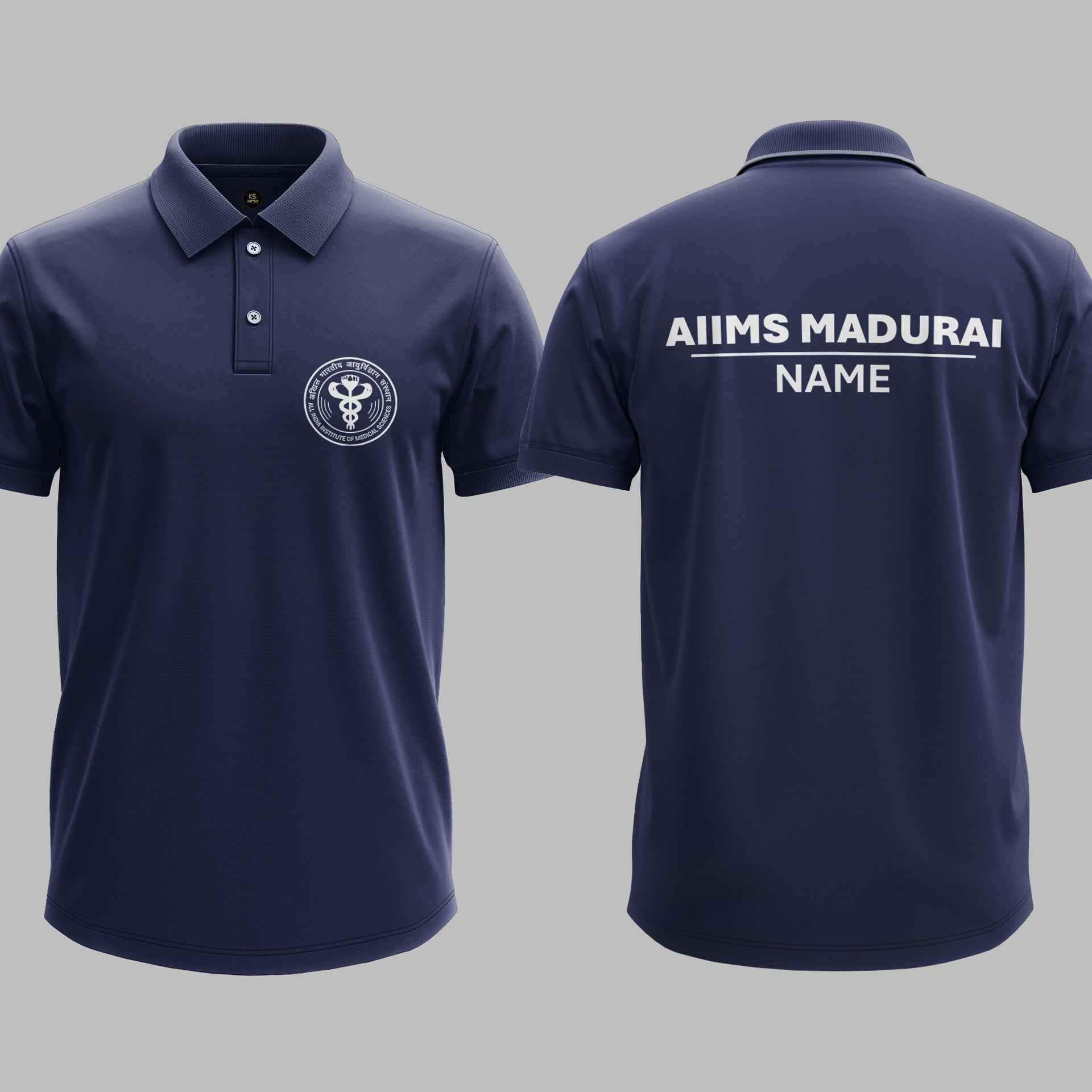 The AIIMS Madurai Prestige Polo Tee - 200GSM