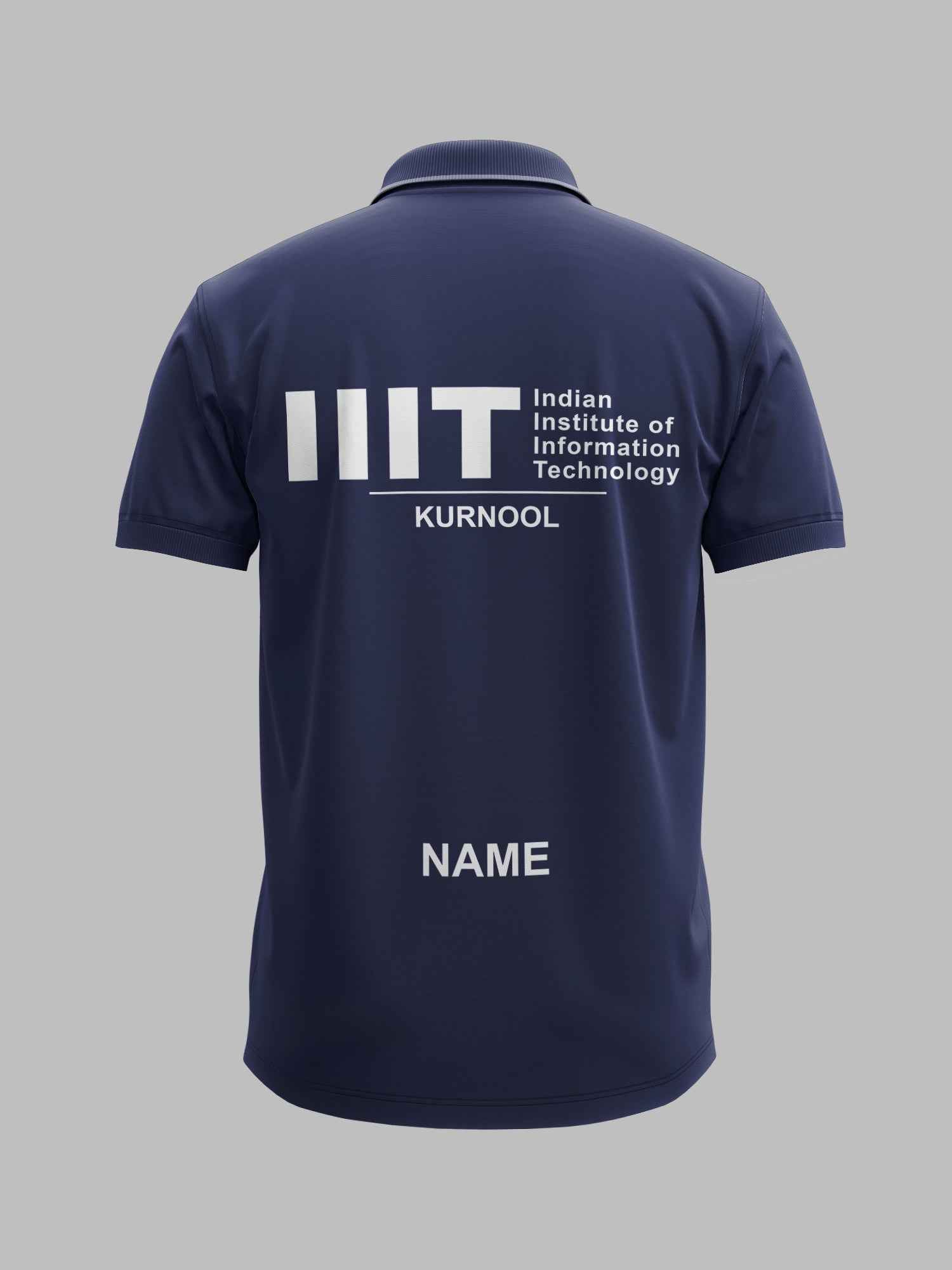 The IIIT Kurnool Minimalist Polo Tee - 200GSM